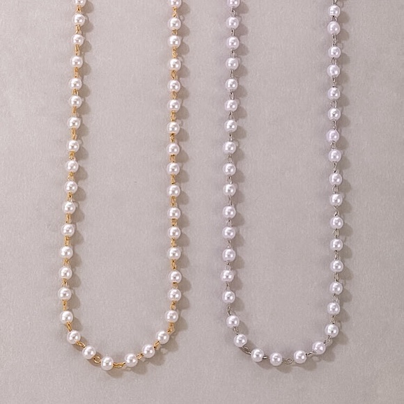 ⚜️[𝟯/$𝟭𝟴]⚜️NEW Pearl Delicate String Choker - Picture 8 of 13